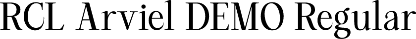 RCL Arviel DEMO Regular