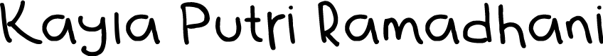 Kayla Putri Ramadhani