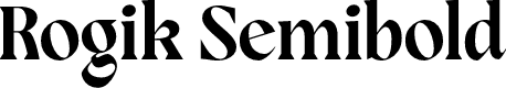 Rogik Semibold