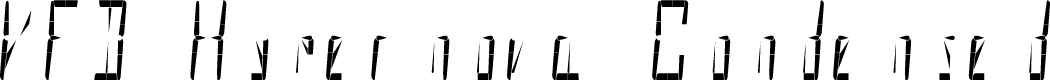 VFD Hypernova Condensed
