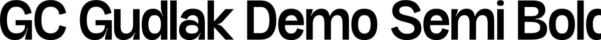 GC Gudlak Demo Semi Bold