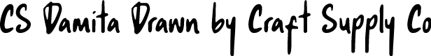 CSDamitaDrawn-Regular Demo