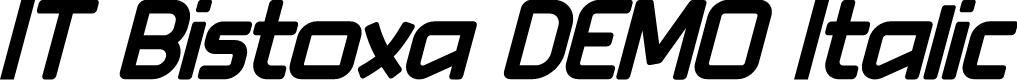 IT Bistoxa DEMO Italic