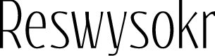 Reswysokr