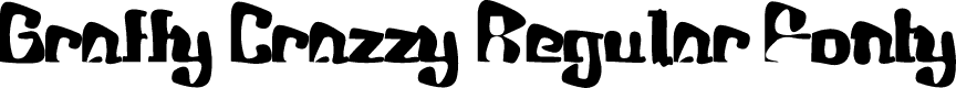 Graffy Crazzy Regular Fonty