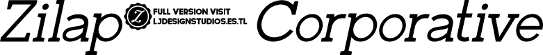 Zilap Corporative Italic