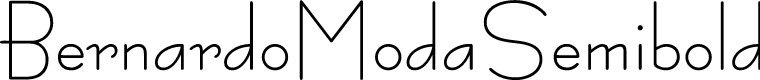BernardoModaSemibold
