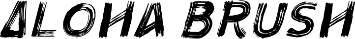 Aloha Brush - Demo Version Italic