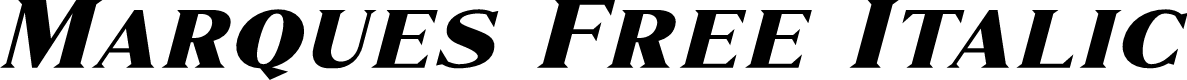 Marques Free Italic