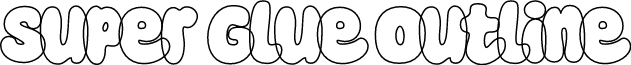 Super Glue Outline