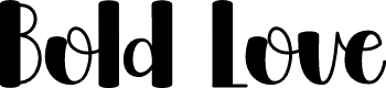 Bold Love - Personal Use