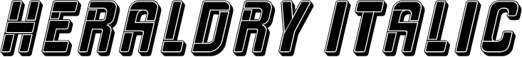 Heraldry Italic