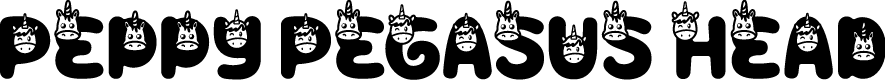 Peppy Pegasus Head