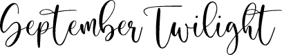 September Twilight