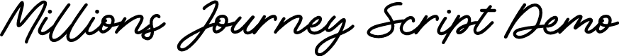 Millions Journey Script Demo