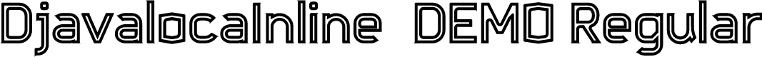 Djavaloca-Inline - DEMO Regular