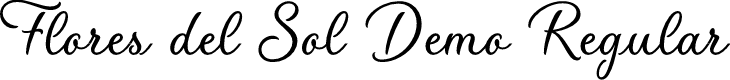 Flores del Sol Demo Regular