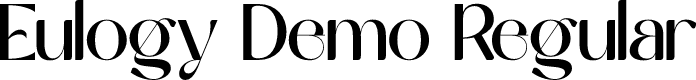 Eulogy Demo Regular