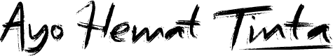 Ayo Hemat Tinta