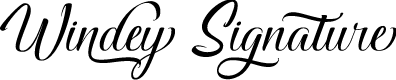 Windey Signature personal use