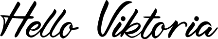 Hello Viktoria