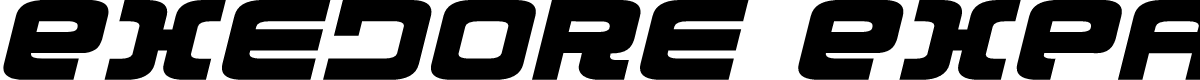 Exedore Expanded Italic