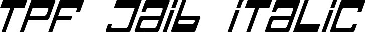 TPF Jaib Italic