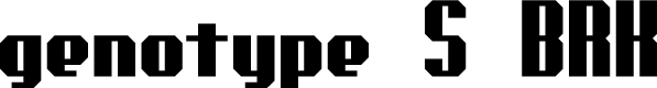 genotype S BRK