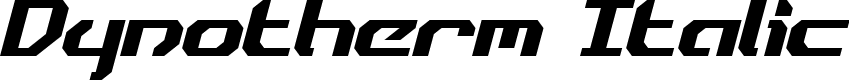 Dynotherm Italic