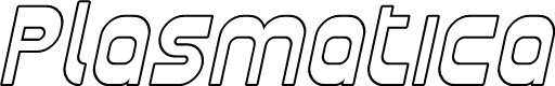 Plasmatica Outline Italic