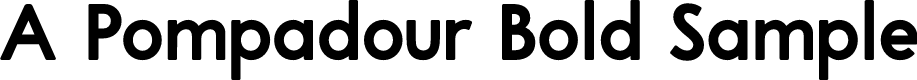 A Pompadour Bold Sample