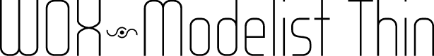 WOX~Modelist Thin Demo