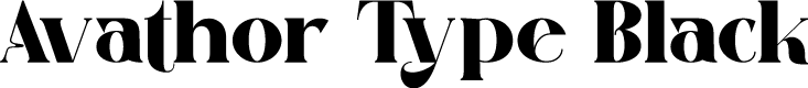 Avathor Type Black