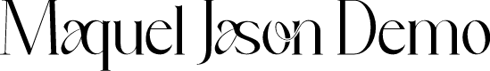 Maquel Jason Demo