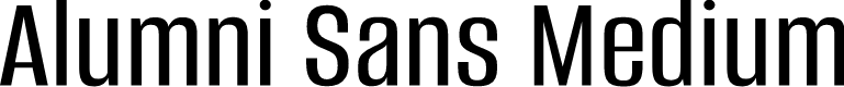 Alumni Sans Medium