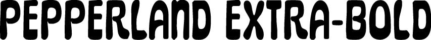 Pepperland Extra-Bold