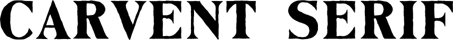 Carvent Serif Demo