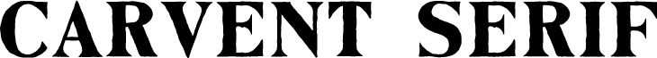 Carvent Serif Demo