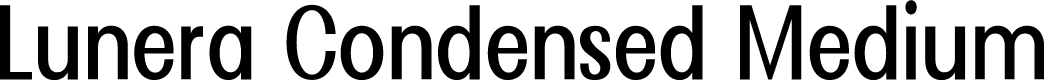 Lunera Condensed Medium