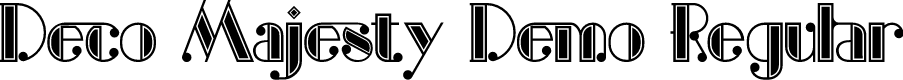 Deco Majesty Demo Regular