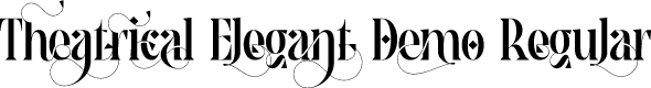 Theatrical Elegant Demo Regular