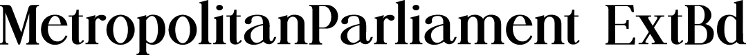MetropolitanParliament ExtBd