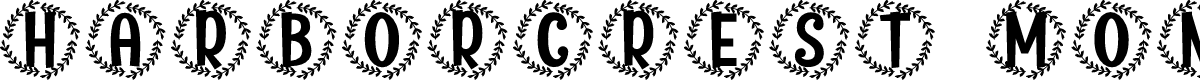 Harborcrest Monogram
