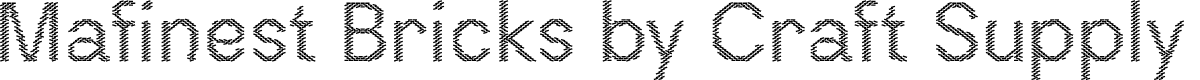 Mafinest Bricks Regular Demo