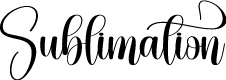 Sublimation