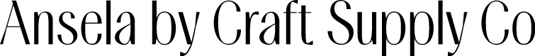 Ansela Demo Regular