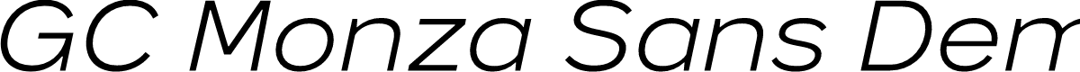 GC Monza Sans Demo XLt SmEx It