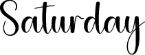 Saturday