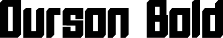 Ourson Bold