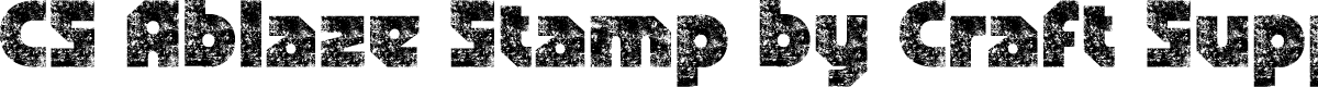 CSAblazeStamp-Regular Demo